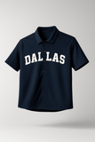 Baseball inspired Dallas Button Down