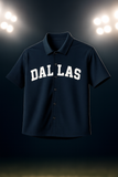 Baseball inspired Dallas Button Down